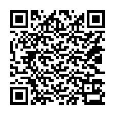 QR kód a telefonszámhoz +14023133839