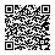 Kode QR untuk nomor Telepon +14023134092