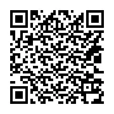 Código QR para número de teléfono +14023134305