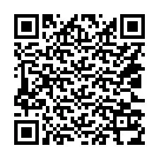 QR-kood telefoninumbri jaoks +14023134308