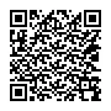 Kode QR untuk nomor Telepon +14023198478