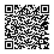 QR код за телефонен номер +14023224046