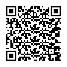 QR код за телефонен номер +14023789910