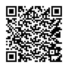 QR код за телефонен номер +14023911799