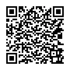 QR-code voor telefoonnummer +14023962204