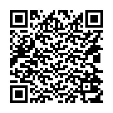 QR Code สำหรับหมายเลขโทรศัพท์ +14024017920