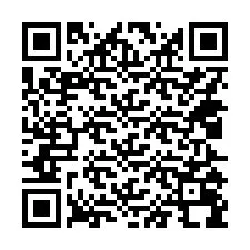 QR-code voor telefoonnummer +14025098152