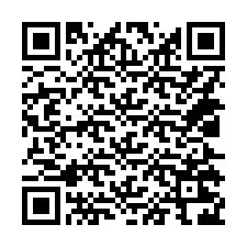 Codice QR per il numero di telefono +14025226949