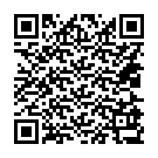 Código QR para número de telefone +14025937107