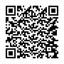 QR код за телефонен номер +14026095398