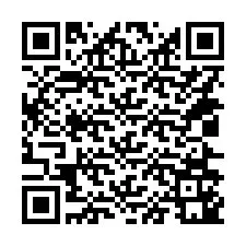 QR-code voor telefoonnummer +14026141340