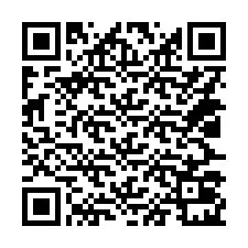 Kode QR untuk nomor Telepon +14027021129