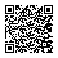 QR Code สำหรับหมายเลขโทรศัพท์ +14027024002