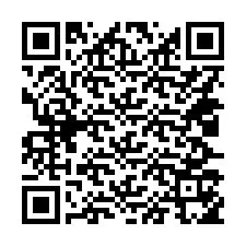 QR-code voor telefoonnummer +14027155372