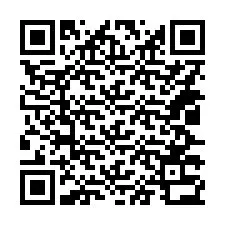 Código QR para número de teléfono +14027332775