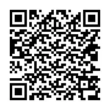 Kode QR untuk nomor Telepon +14027536412