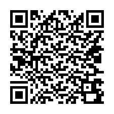 Código QR para número de teléfono +14027690036