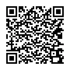 QR kód a telefonszámhoz +14027690062