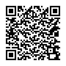 QR-koodi puhelinnumerolle +14027690245