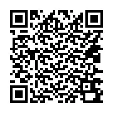 QR kód a telefonszámhoz +14027690253