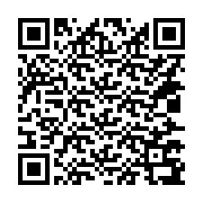 QR Code สำหรับหมายเลขโทรศัพท์ +14027797180