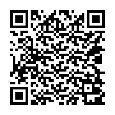 QR-koodi puhelinnumerolle +14028001428