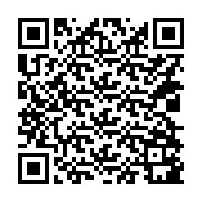 QR-Code für Telefonnummer +14028181360