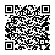 Código QR para número de teléfono +14028354690