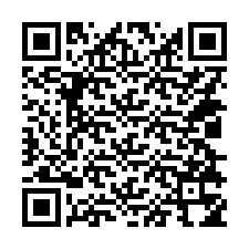 Código QR para número de teléfono +14028354974