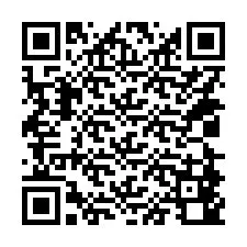 Código QR para número de teléfono +14028840000