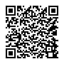 QR код за телефонен номер +14028940288