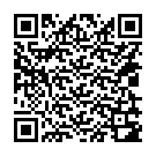 Código QR para número de teléfono +14029382050