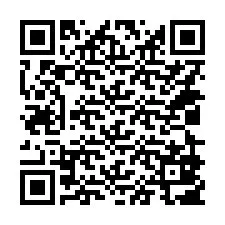 QR-код для номера телефона +14029807904