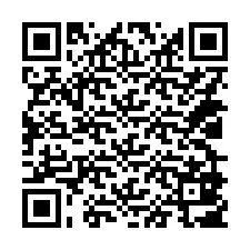 Codice QR per il numero di telefono +14029807939