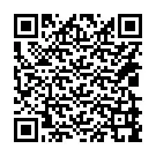 Código QR para número de teléfono +14029999051