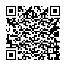 QR Code pour le numéro de téléphone +14029999219