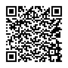 Código QR para número de telefone +14029999308
