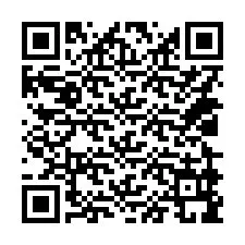 Código QR para número de teléfono +14029999419