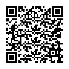 QR-code voor telefoonnummer +14029999488