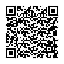 QR-код для номера телефона +14029999714