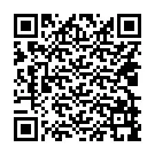 QR-code voor telefoonnummer +14029999722