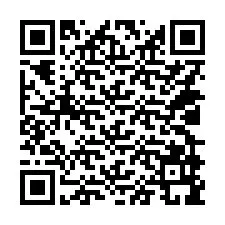 QR-Code für Telefonnummer +14029999738