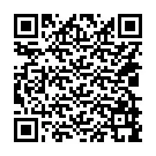 Código QR para número de telefone +14029999764