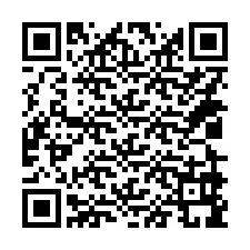 QR код за телефонен номер +14029999801