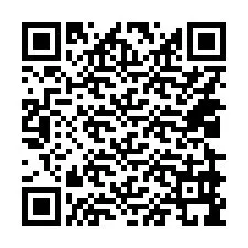 Código QR para número de teléfono +14029999817