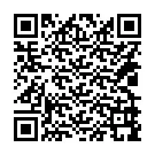 QR Code สำหรับหมายเลขโทรศัพท์ +14029999831