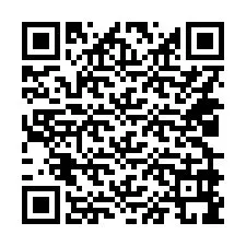 Codice QR per il numero di telefono +14029999836