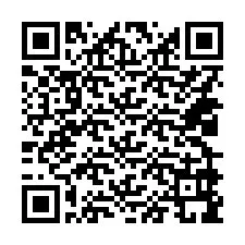 Codice QR per il numero di telefono +14029999837