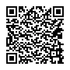 QR-koodi puhelinnumerolle +14029999857