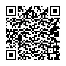 Código QR para número de telefone +14029999877